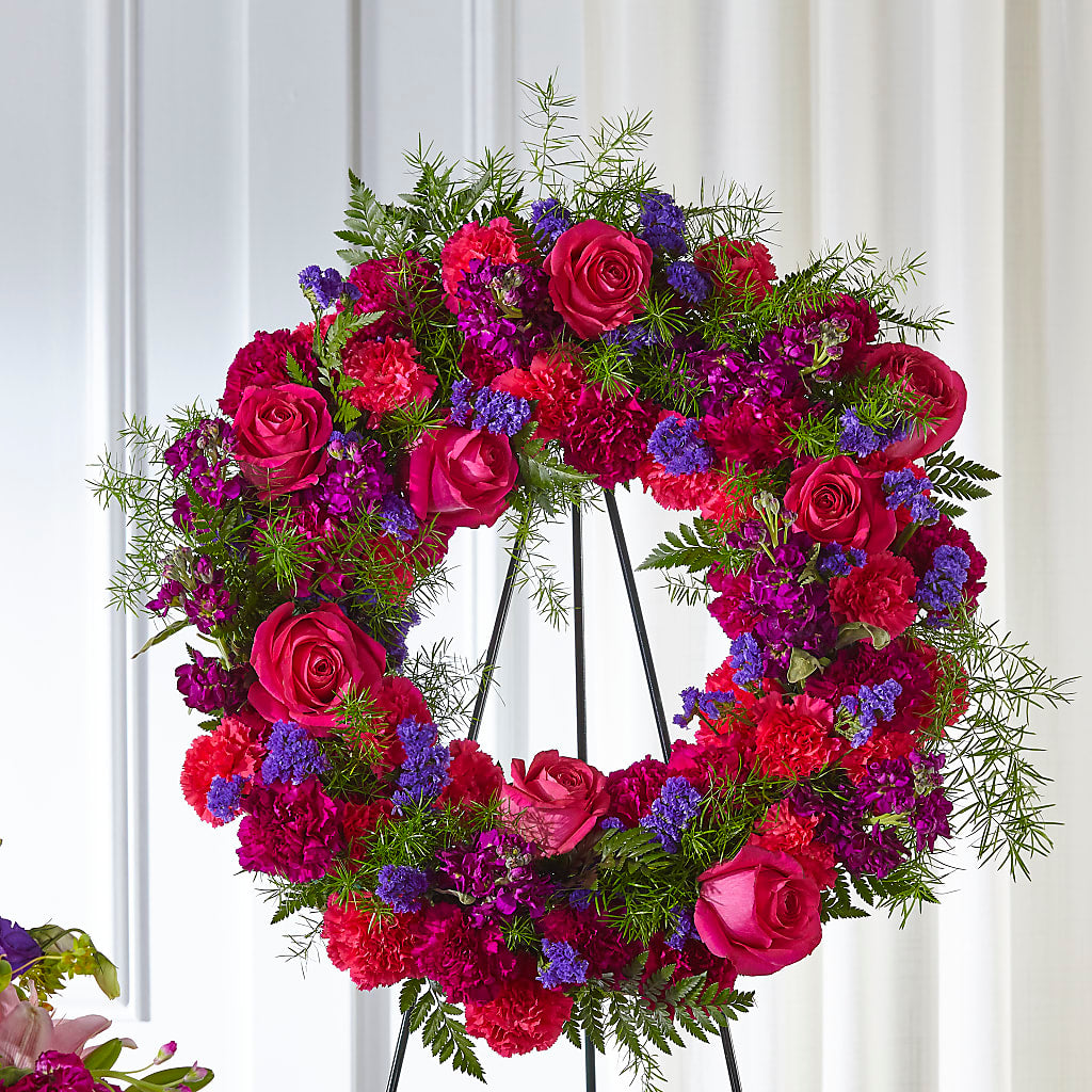 Calming Colors Wreath –  Roots Of Love, Spotswood NJ