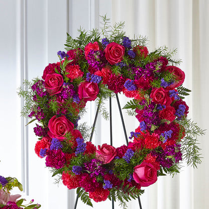 Calming Colors Wreath –  Roots Of Love, Spotswood NJ