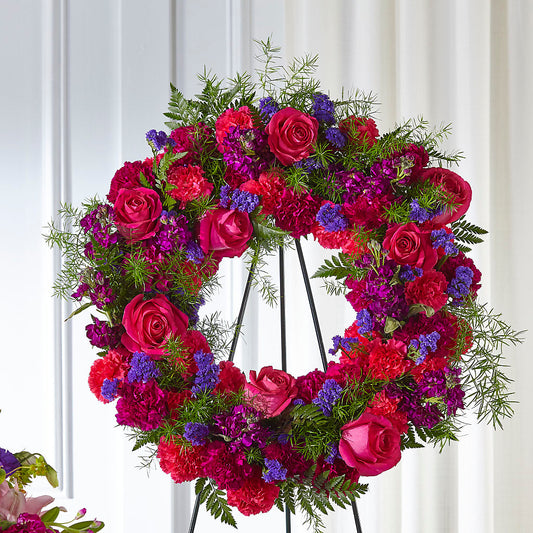 Calming Colors Wreath –  Roots Of Love, Spotswood NJ