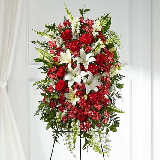 Everlasting Memory Standing Spray –  Roots Of Love, Spotswood NJ
