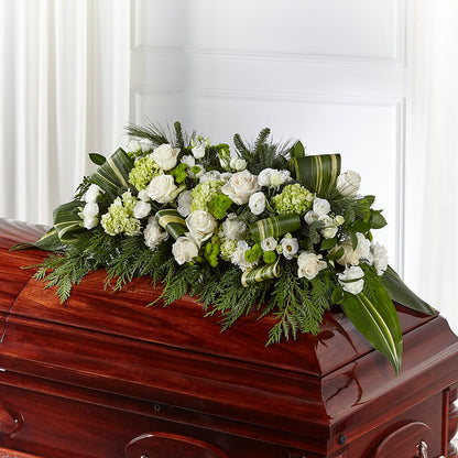 Hopeful Gesture Casket Spray –  Roots Of Love, Spotswood NJ