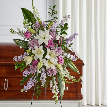 Grateful Hearts Standing Spray –  Roots Of Love, Spotswood NJ