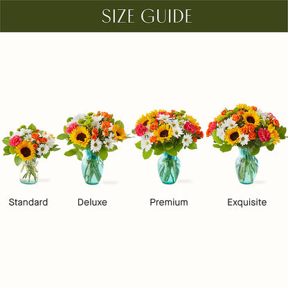 Sun-drenched Blooms Bouquet –  Roots Of Love, Spotswood NJ