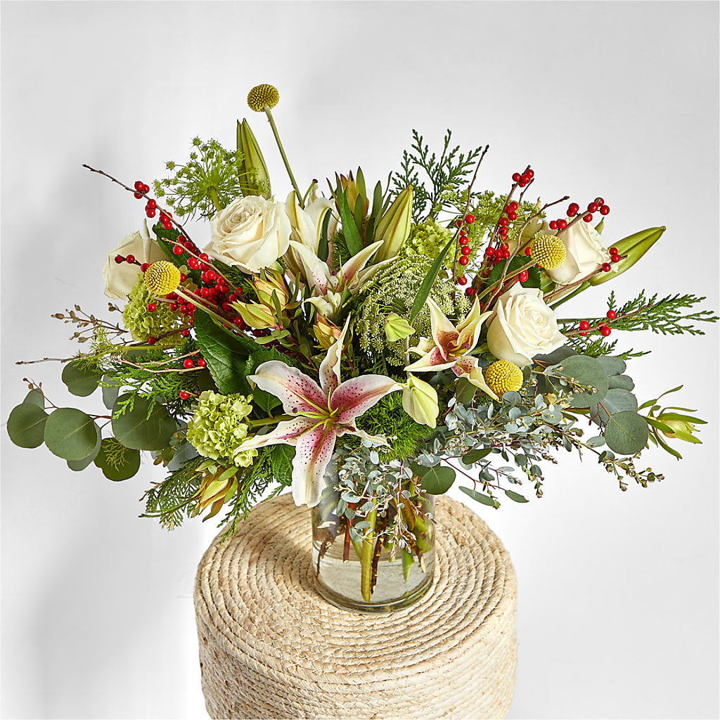 Berry & Bright Bouquet –  Roots Of Love, Spotswood NJ