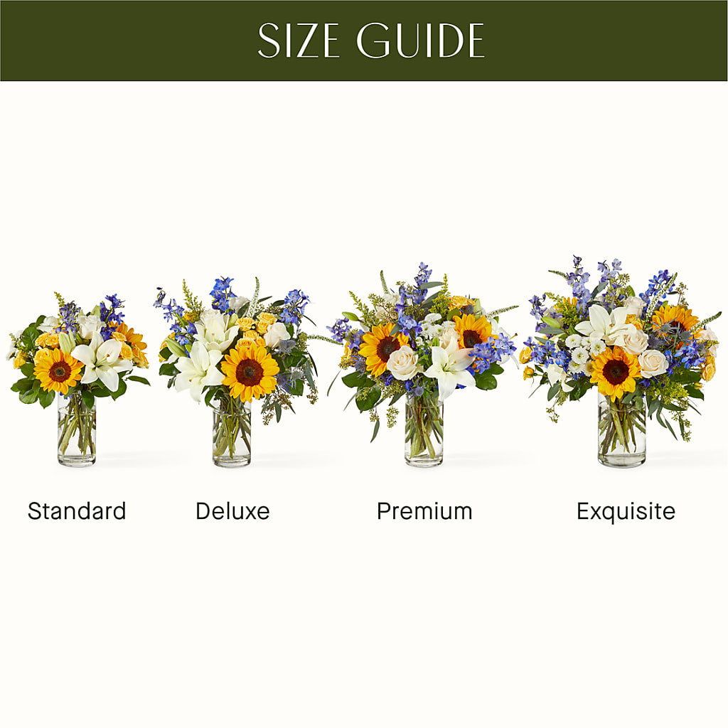 Wonderfully Sunny Bouquet –  Roots Of Love, Spotswood NJ