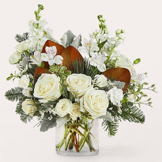 Fresh Snowfall Bouquet –  Roots Of Love, Spotswood NJ