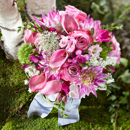 Pink Profusion Bouquet –  Roots Of Love, Spotswood NJ