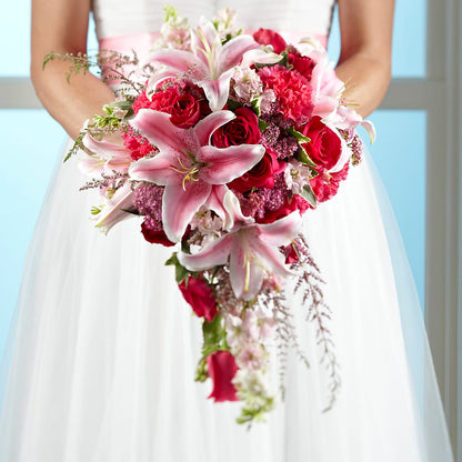 Lily & Rose Bouquet –  Roots Of Love, Spotswood NJ