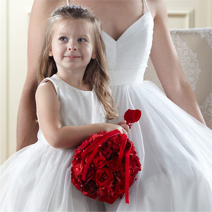 Pure at Heart Flower Girl Arrangement –  Roots Of Love, Spotswood NJ